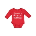 thumbnail image 1 of Inktastic Grammy Valentine Grandchild Boys or Girls Long Sleeve Baby Bodysuit, 1 of 5