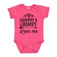 thumbnail image 1 of Inktastic Grammy and Grampy Love Me Valentine Boys or Girls Baby Bodysuit, 1 of 5