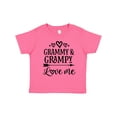 thumbnail image 1 of Inktastic Grammy and Grampy Love Me Valentine Boys or Girls Toddler T-Shirt, 1 of 5