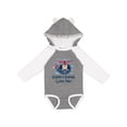 thumbnail image 1 of Inktastic Grammy and Grandpa Love Me Grandson Boys Long Sleeve Baby Bodysuit, 1 of 5