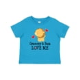 thumbnail image 1 of Inktastic Grammy and Papa Love Me Boys Baby T-Shirt, 1 of 5