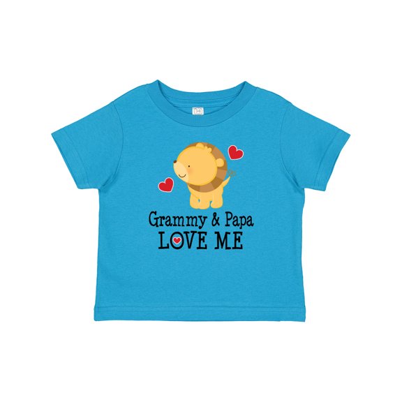 Inktastic Grammy and Papa Love Me Boys Baby T-Shirt