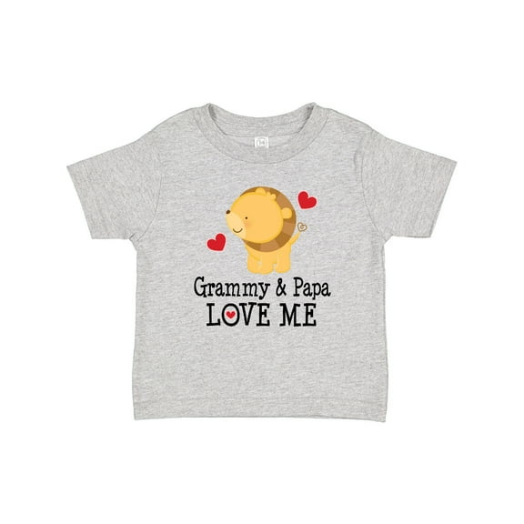 Inktastic Grammy and Papa Love Me Boys Baby T-Shirt