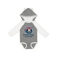 thumbnail image 1 of Inktastic Grammy and Papa Love Me Boys Long Sleeve Baby Bodysuit, 1 of 5