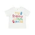 thumbnail image 1 of Inktastic Grammy and Papa Love Me Boys or Girls Toddler T-Shirt, 1 of 5