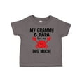 thumbnail image 1 of Inktastic Grammy and Papa Love Me Boys or Girls Toddler T-Shirt, 1 of 5