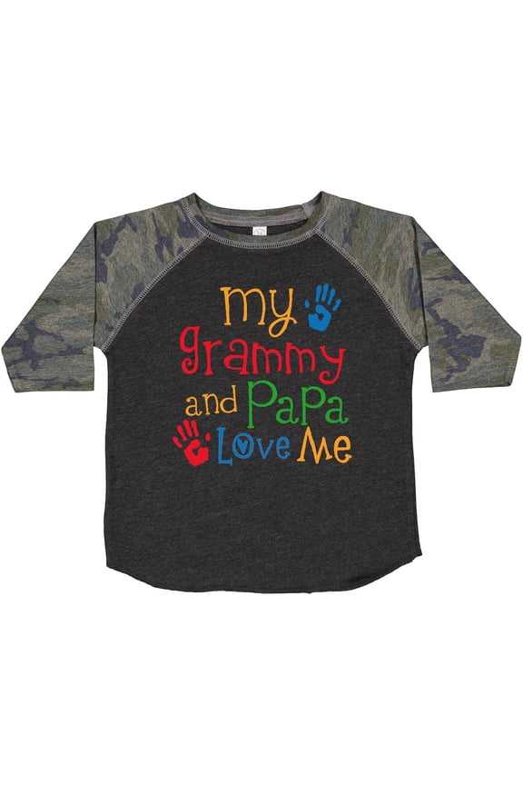 Grammy and Papa Love Me Boys or Girls Toddler T-Shirt