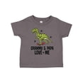 thumbnail image 1 of Inktastic Grammy and Papa Love Me Dinosaur Grandson Boys Toddler T-Shirt, 1 of 5