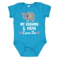 thumbnail image 1 of Inktastic Grammy and Papa Love Me Grandchild Boys or Girls Baby Bodysuit, 1 of 5