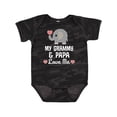 thumbnail image 1 of Inktastic Grammy and Papa Love Me Grandchild Boys or Girls Baby Bodysuit, 1 of 5