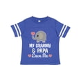 thumbnail image 1 of Inktastic Grammy and Papa Love Me Grandchild Boys or Girls Toddler T-Shirt, 1 of 5