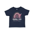 thumbnail image 1 of Inktastic Grammy and Papa Love Me Rainbow Girls Baby T-Shirt, 1 of 5