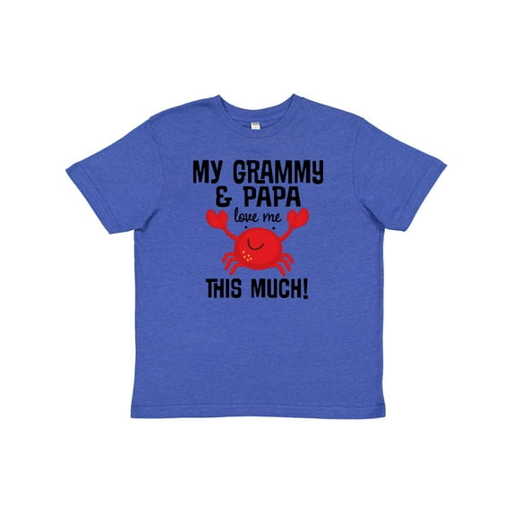 Inktastic Grammy and Papa Love Me Youth T-Shirt