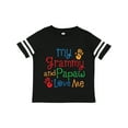 thumbnail image 1 of Inktastic Grammy and Papaw Love Me Grandchild Boys or Girls Toddler T-Shirt, 1 of 5