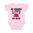 thumbnail image 1 of Inktastic Grammy and Pappy Love Me Boys or Girls Baby Bodysuit, 1 of 5