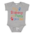 thumbnail image 1 of Inktastic Grammy and Pappy Love Me Boys or Girls Baby Bodysuit, 1 of 5