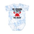 thumbnail image 1 of Inktastic Grammy and Pappy Love Me Boys or Girls Baby Bodysuit, 1 of 5
