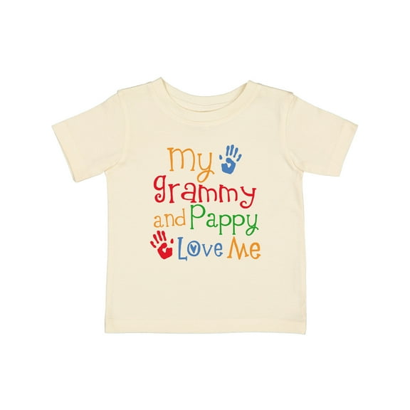 Inktastic Grammy and Pappy Love Me Boys or Girls Baby T-Shirt