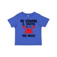 thumbnail image 1 of Inktastic Grammy and Pappy Love Me Boys or Girls Toddler T-Shirt, 1 of 5