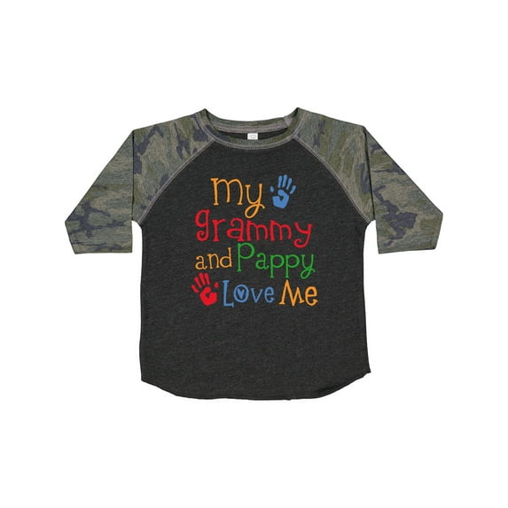 Inktastic Grammy and Pappy Love Me Boys or Girls Toddler T-Shirt