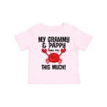 thumbnail image 1 of Inktastic Grammy and Pappy Love Me Boys or Girls Toddler T-Shirt, 1 of 5
