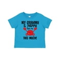 thumbnail image 1 of Inktastic Grammy and Pappy Love Me Boys or Girls Toddler T-Shirt, 1 of 5