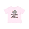 thumbnail image 1 of Inktastic Grammy and Poppy Love Me Grandchild Boys or Girls Baby T-Shirt, 1 of 5