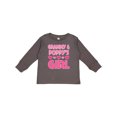 thumbnail image 1 of Inktastic Grammy and Poppy Love Me Valentine for Granddaughter Girls Long Sleeve Toddler T-Shirt, 1 of 5