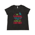 thumbnail image 1 of Inktastic Grammy is Never Too Old to Be Excited for Christmas Women's Plus Size T-Shirt, 1 of 5