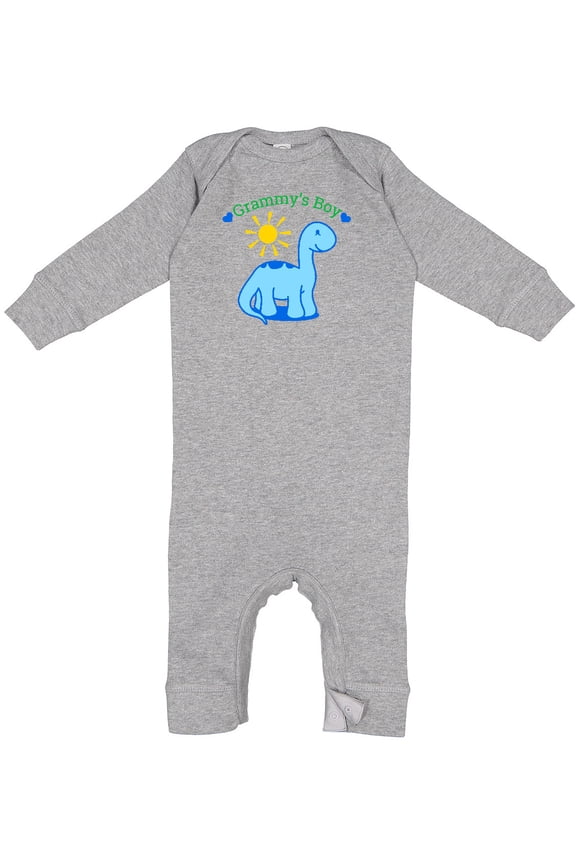 Grammy's Boy Baby Romper Coveralls