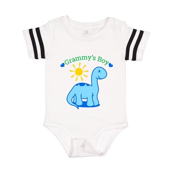 Inktastic Grammy's Boy Gift Baby Boy Bodysuit