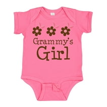 Inktastic Grammy's Girl Daisies Girls Baby Bodysuit