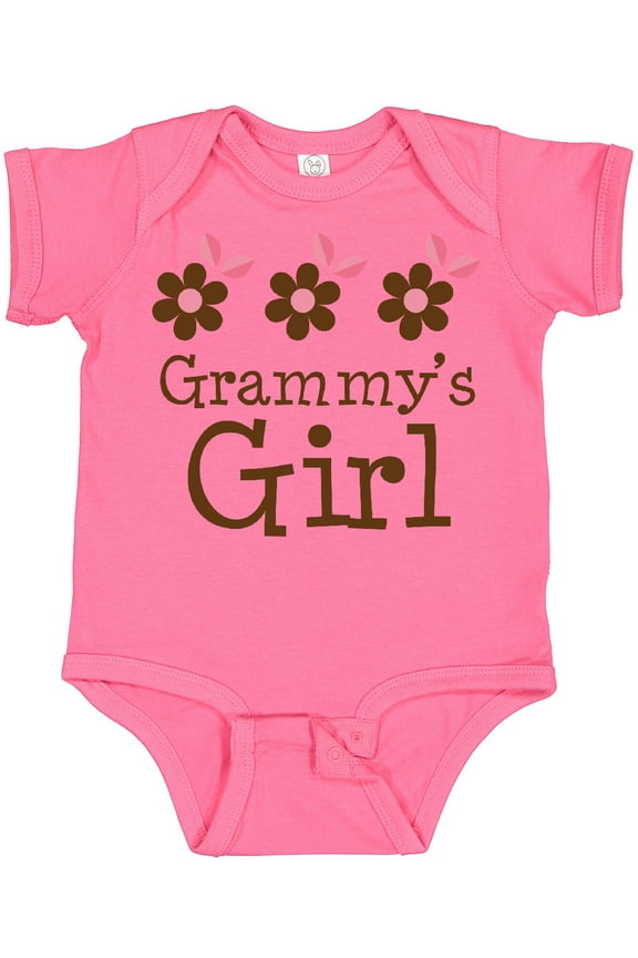 Grammy's Girl Daisies Girls Baby Bodysuit
