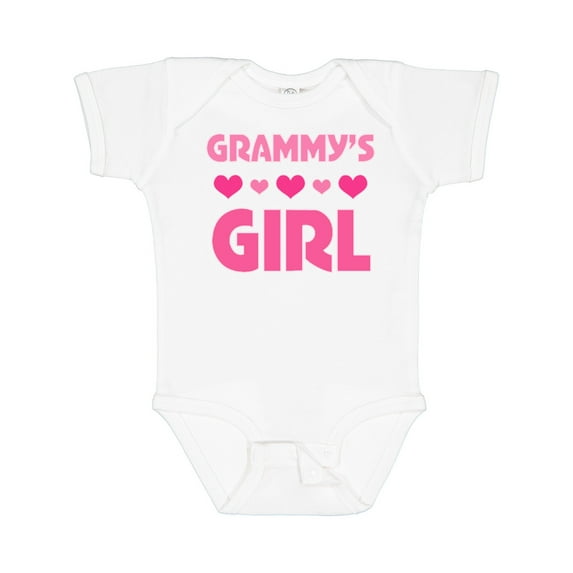 Inktastic Grammy's Girl Granddaughter Girls Baby Bodysuit