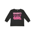 thumbnail image 1 of Inktastic Grammy's Girl Granddaughter Girls Long Sleeve Toddler T-Shirt, 1 of 5