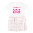 thumbnail image 1 of Inktastic Grammy's Girl Granddaughter Girls Toddler Dress, 1 of 5
