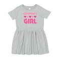 thumbnail image 1 of Inktastic Grammy's Girl Granddaughter Girls Toddler Dress, 1 of 5