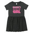 thumbnail image 1 of Inktastic Grammy's Girl Granddaughter Girls Toddler Dress, 1 of 5