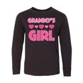 thumbnail image 1 of Inktastic Grammy's Girl Granddaughter Long Sleeve Youth T-Shirt, 1 of 5