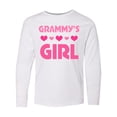 thumbnail image 1 of Inktastic Grammy's Girl Granddaughter Long Sleeve Youth T-Shirt, 1 of 5