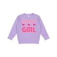 thumbnail image 1 of Inktastic Grammy's Girl Granddaughter Toddler Sweatshirt, 1 of 4