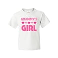 thumbnail image 1 of Inktastic Grammy's Girl Granddaughter Youth T-Shirt, 1 of 5