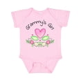 thumbnail image 1 of Inktastic Grammy's Girl Heart Flowers Girls Baby Bodysuit, 1 of 5