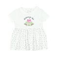 thumbnail image 1 of Inktastic Grammy's Girl Heart Flowers Girls Baby Dress, 1 of 5