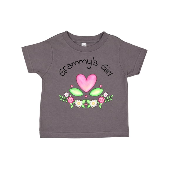 Inktastic Grammy's Girl- Heart Flowers Girls Toddler T-Shirt