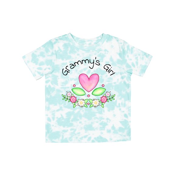 Inktastic Grammy's Girl- Heart Flowers Girls Toddler T-Shirt