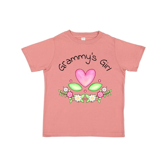 Inktastic Grammy's Girl- Heart Flowers Girls Toddler T-Shirt