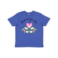 thumbnail image 1 of Inktastic Grammy's Girl- Heart Flowers Youth T-Shirt, 1 of 5