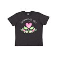 thumbnail image 1 of Inktastic Grammy's Girl- heart flowers Youth T-Shirt, 1 of 5