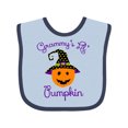 thumbnail image 1 of Inktastic Grammy's Lil' Pumpkin Boys or Girls Baby Bib, 1 of 4